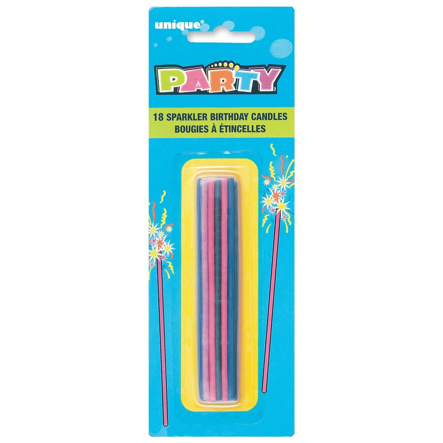 Κεριά Sparkler Birthday Candles / 18 τεμ