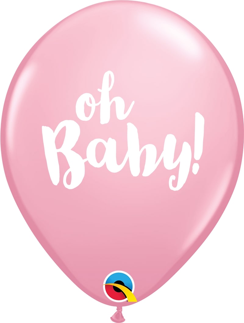 Μπαλόνια Λάτεξ 11 Oh Baby Pink 25τεμ