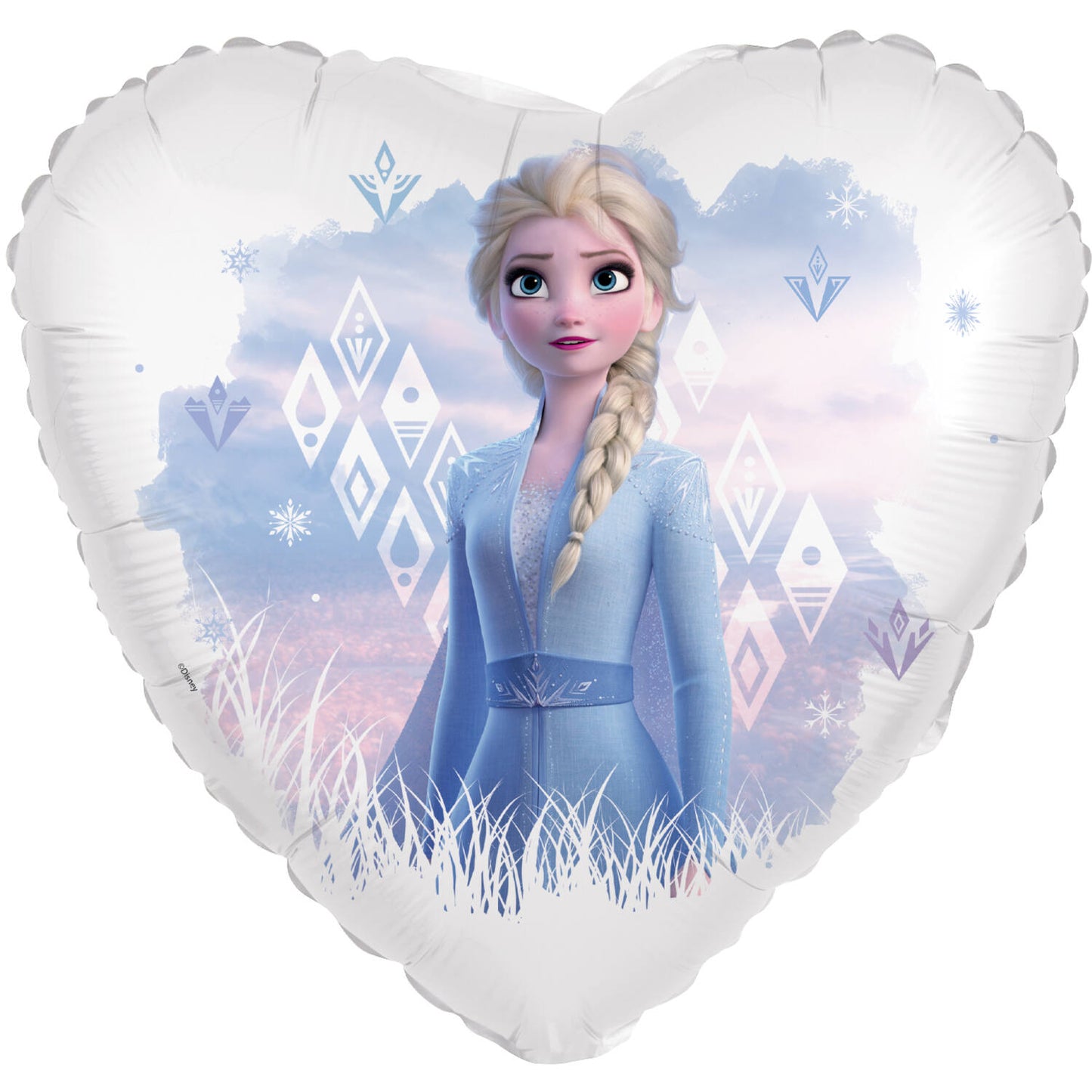 Μπαλόνι Φοιλ 18 Καρδιά Frozen Elsa / 46 εκ