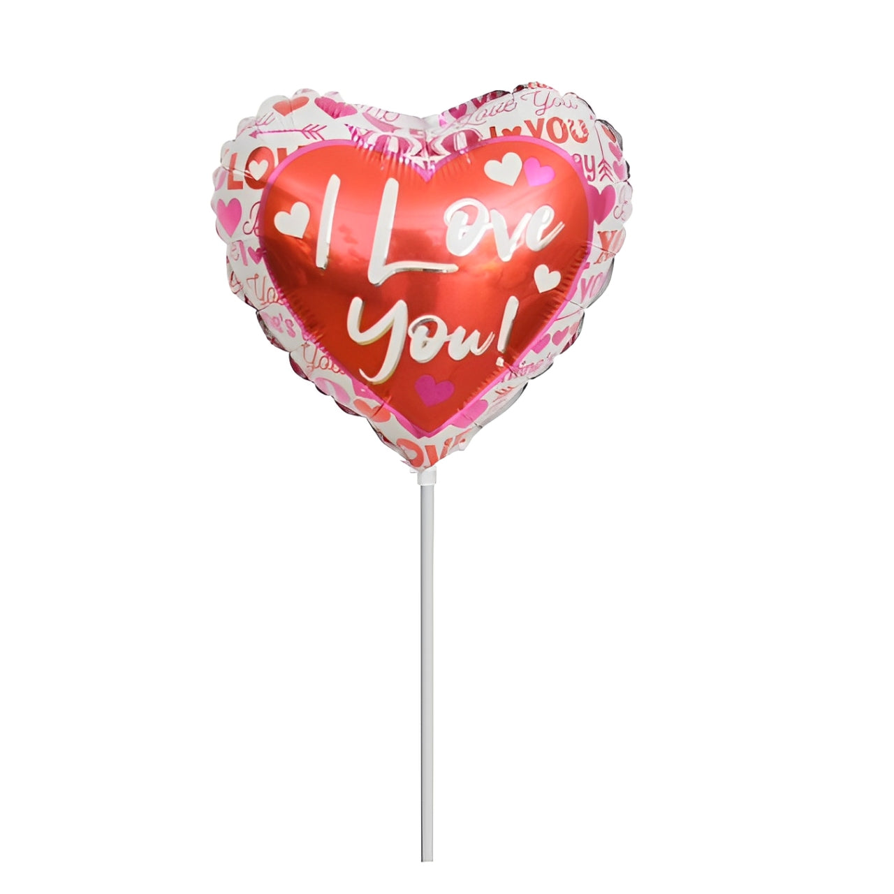 10” Mini Shape Μπαλόνι Καρδιά I Love you xoxo