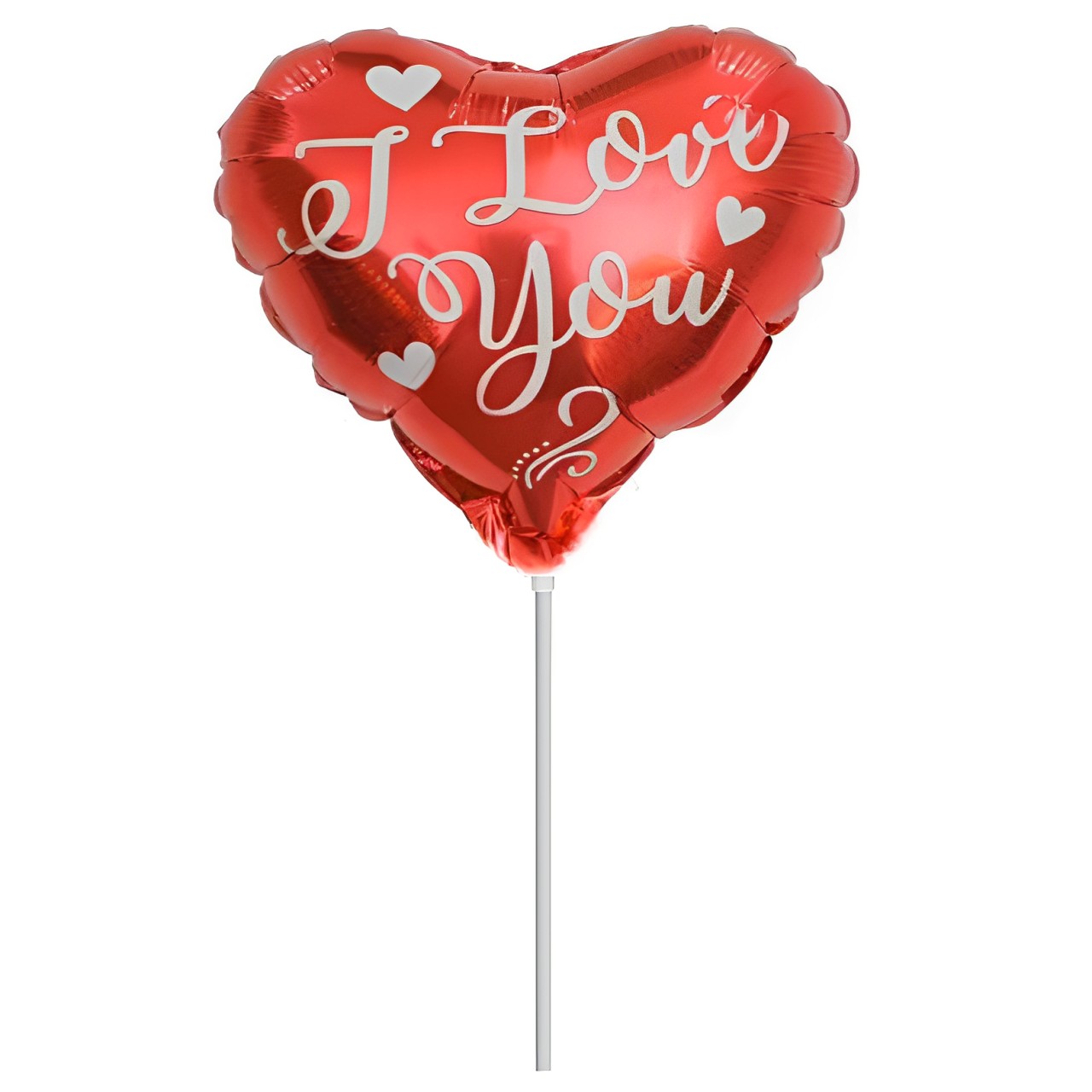 10” Mini Shape Μπαλόνι κόκκινη Καρδιά I Love you