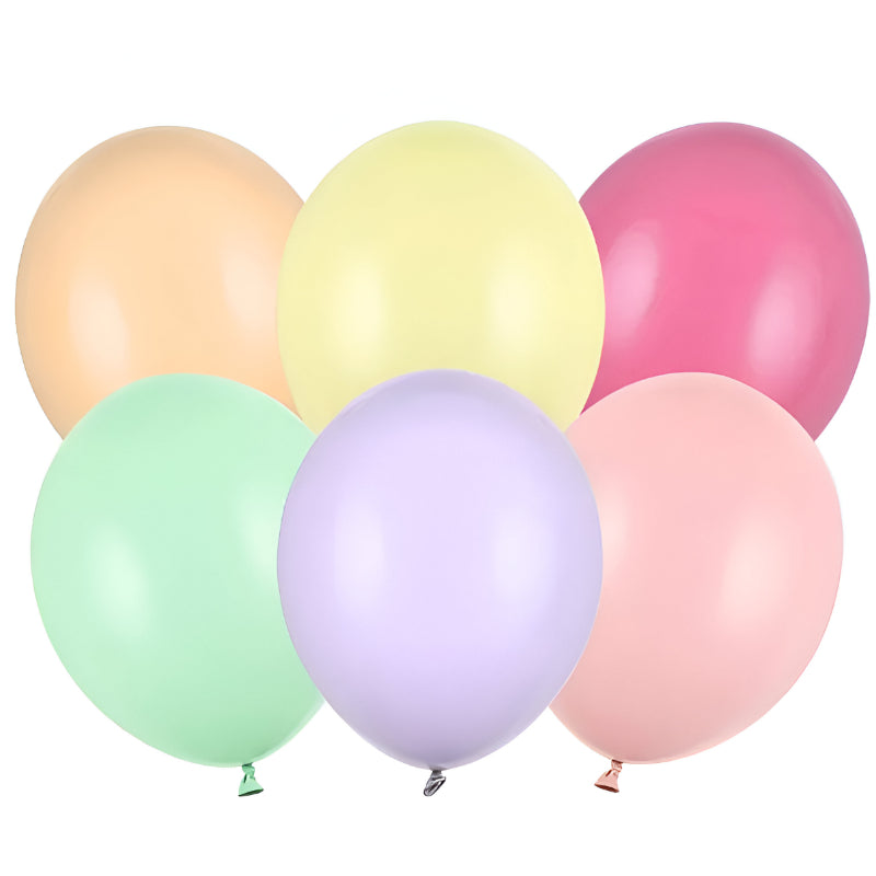 10″ Λάτεξ μπαλόνια Pastel Mix (10 τεμ)