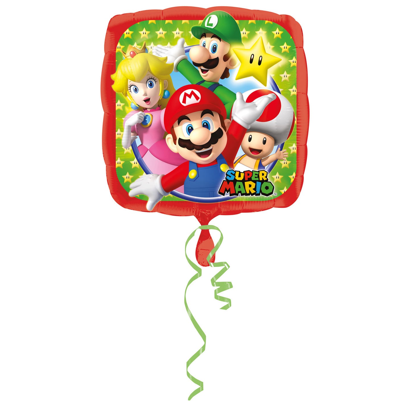Μπαλόνι Φοιλ 17 Τετράγωνο Super Mario Bros 43εκ