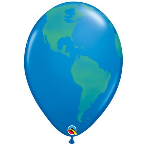 11" Μπαλόνι τυπωμένο Υδρόγειος Σφαίρα