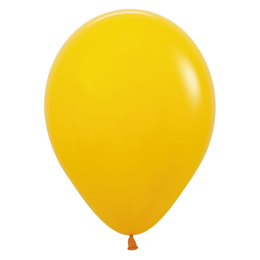 12" Λάτεξ Μπαλόνι Κίτρινο Honey