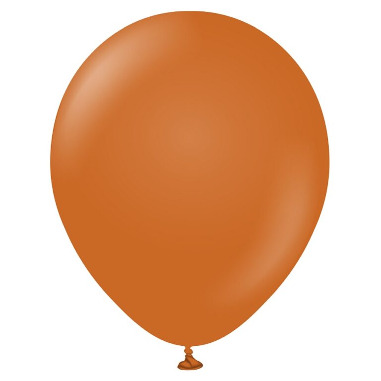 12" Macaron Κεραμιδί Latex μπαλόνια (50 τεμ)