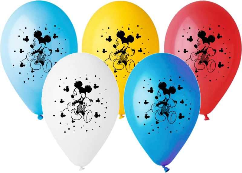 12" Μπαλόνι τυπωμένο Mickey Mouse (25 τεμ)