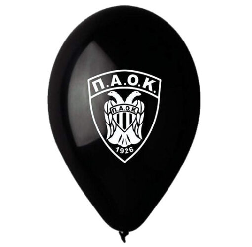 12" Μπαλόνι τυπωμένο ΠΑΟΚ (25 τεμ)