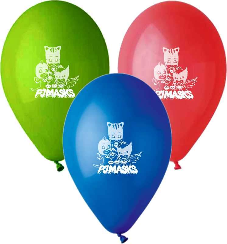 12" Μπαλόνι τυπωμένο Pj Masks (25 τεμ)