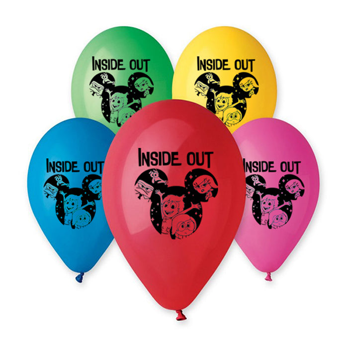 13'' Μπαλόνι τυπωμένο Inside Out (25 τμχ)