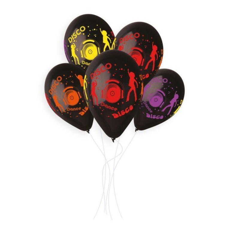 13'' Μπαλόνια Disco Dance Neon (25 τεμ)