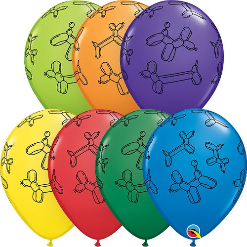 Μπαλόνια Λάτεξ 11 Balloon Dogs / 25 τεμ