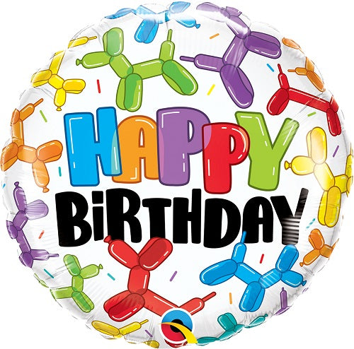 Μπαλόνι Φοιλ 18 Birthday Balloon Dogs / 46 εκ