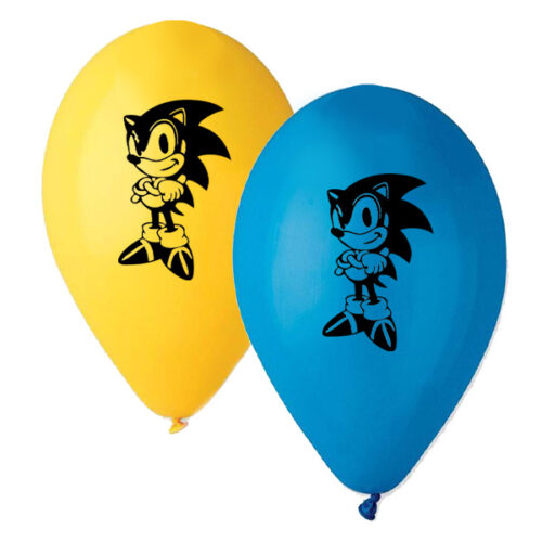 13" Μπαλόνι τυπωμένο Sonic (25 τεμ)