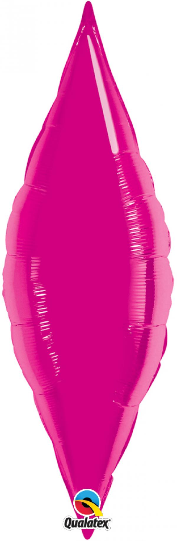Μπαλόνι φοιλ σχήμα 27 Foil 27 Taper Magenta