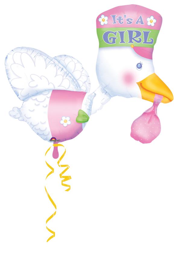 Foil Πελαργός 32 it’s a Girl