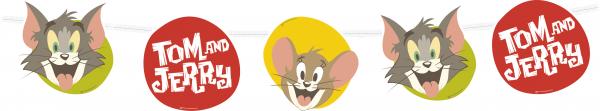 Γιρλάντα γράμματα Tom & Jerry Cake