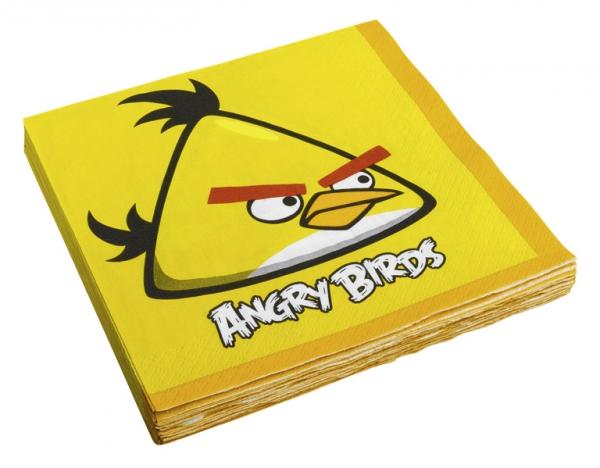 Χαρτοπετσέτες φαγητού Angry Birds /16τεμ