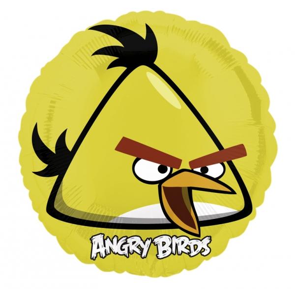 Φοιλ 18 Στρογγυλό Angry Birds Κίτρινο