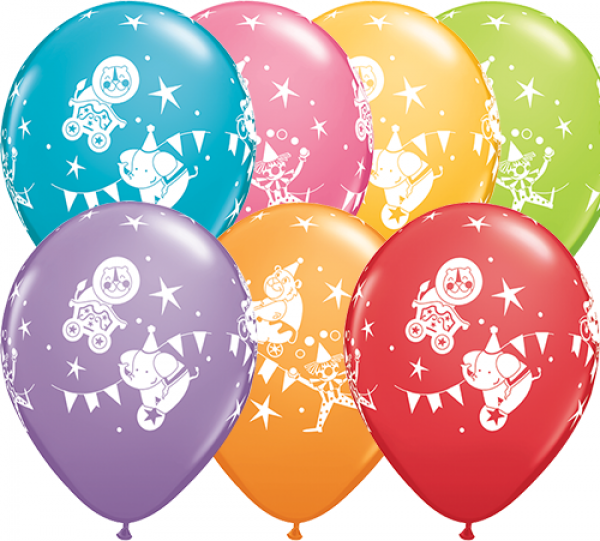 Μπαλόνια Λάτεξ 11 Circus Parade Festive Ast. /25 τεμ