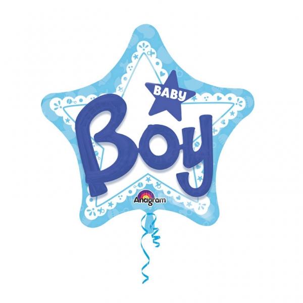Μπαλόνι Φοιλ Άστρο 32 Baby Boy 3D