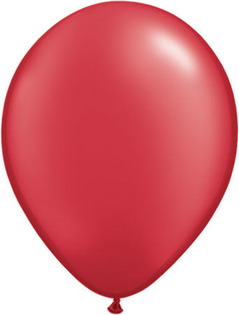 Μπαλόνια Λάτεξ 5 Pearl Ruby Red /100 τεμ