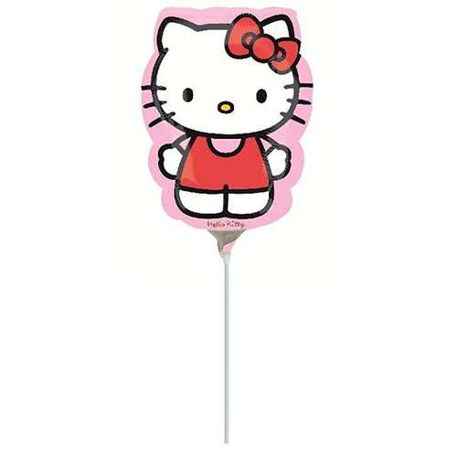 Mini Shape Μπαλόνι Hello Kitty 14"