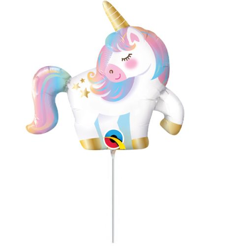 14" Mini Shape Μπαλόνι Μονόκερος