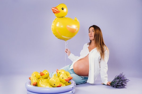 14" Mini Shape Μπαλόνι Παπάκι