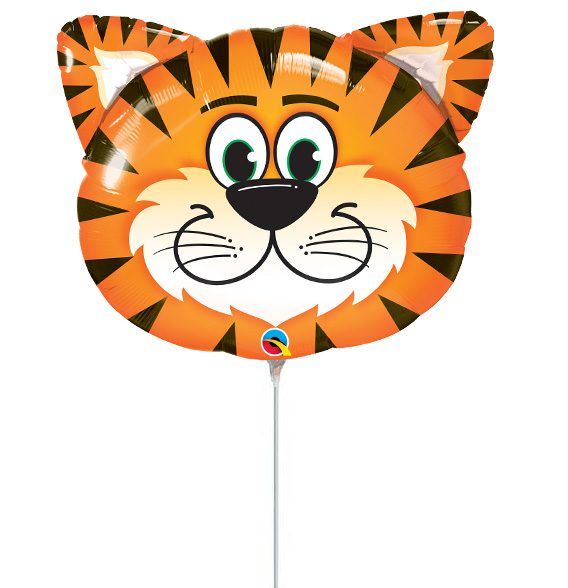 14" Mini Shape Μπαλόνι Τίγρης