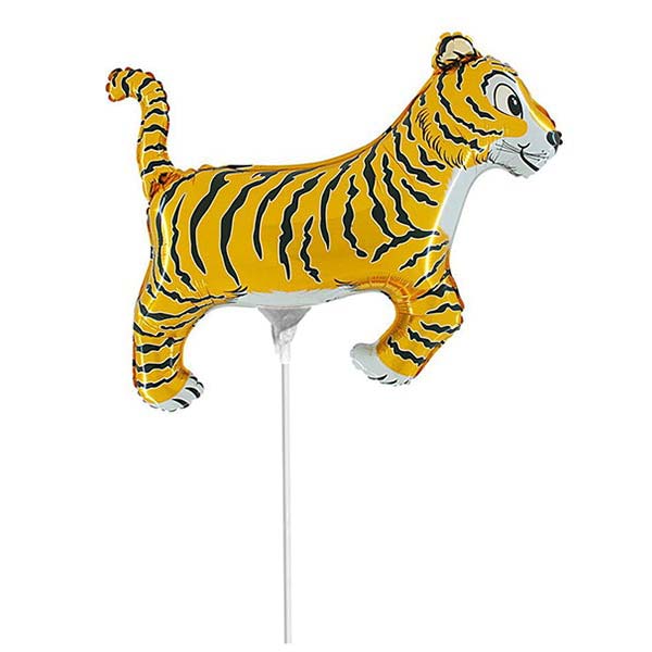 14" Mini Shape Μπαλόνι Τίγρης