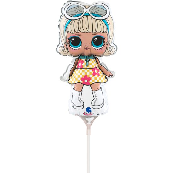 15'' Mini Shape μπαλόνι LOL Go Go Girl
