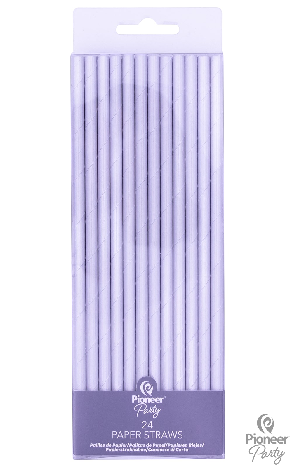 Καλαμάκια Χάρτινα Iridescent 19 εκ / 24 τεμ