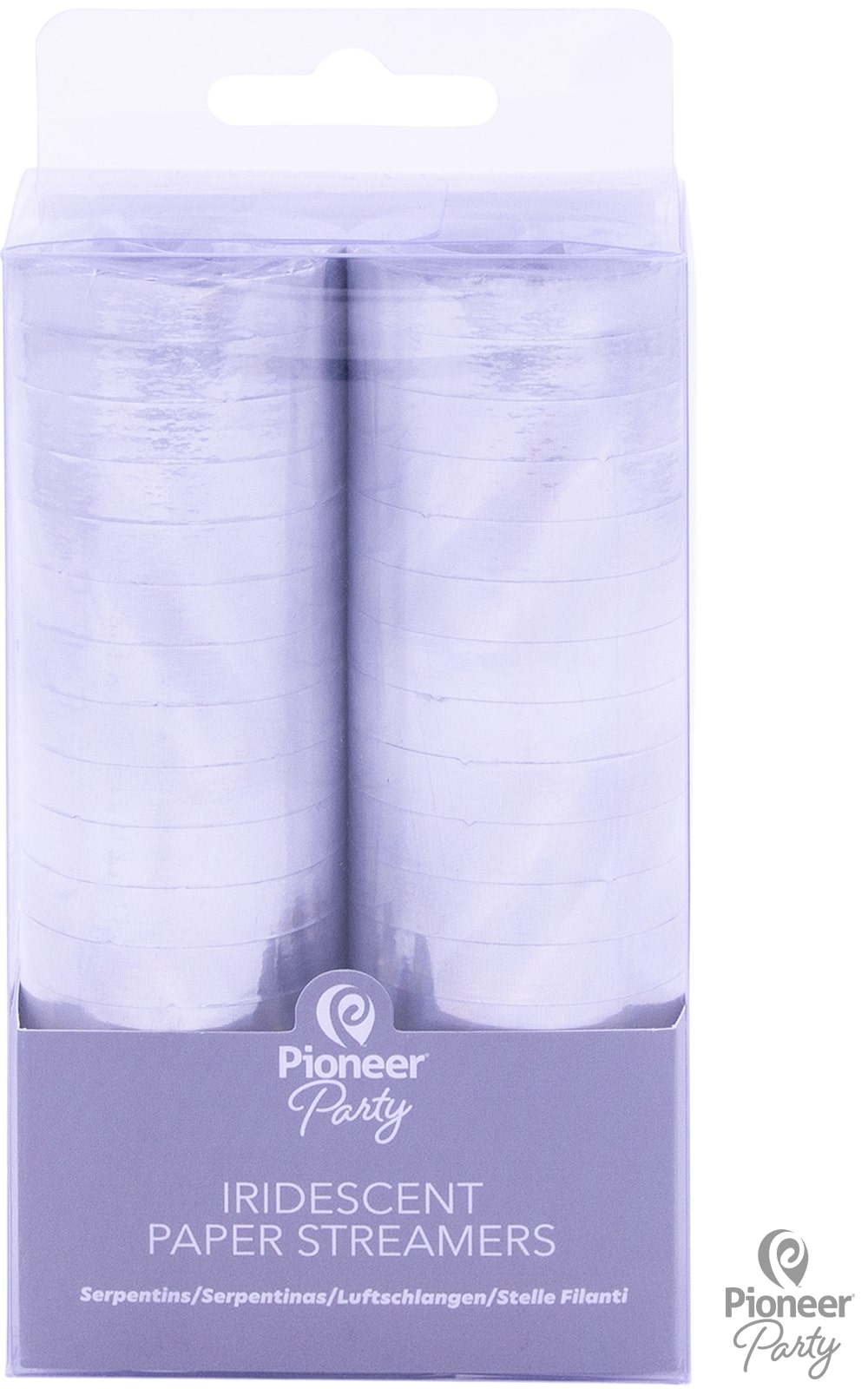 Σερπαντίνες Iridescent 2 τεμ / 3.8 μ