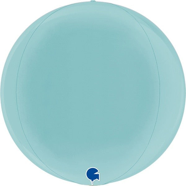 15" Μπαλόνι Παστέλ Μπλε Τρισδιάστατη Σφαίρα ORBZ