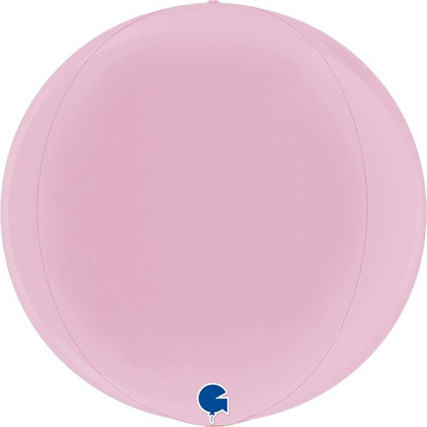15" Μπαλόνι Παστέλ Ροζ Τρισδιάστατη Σφαίρα ORBZ