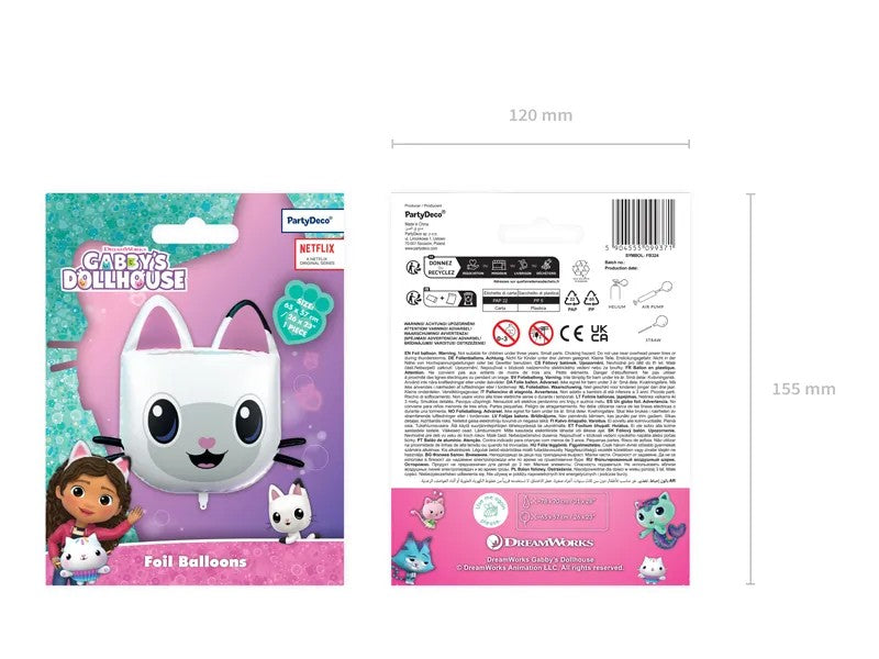 17'' Μπαλόνι DJ Catnip Gabby's Dollhouse