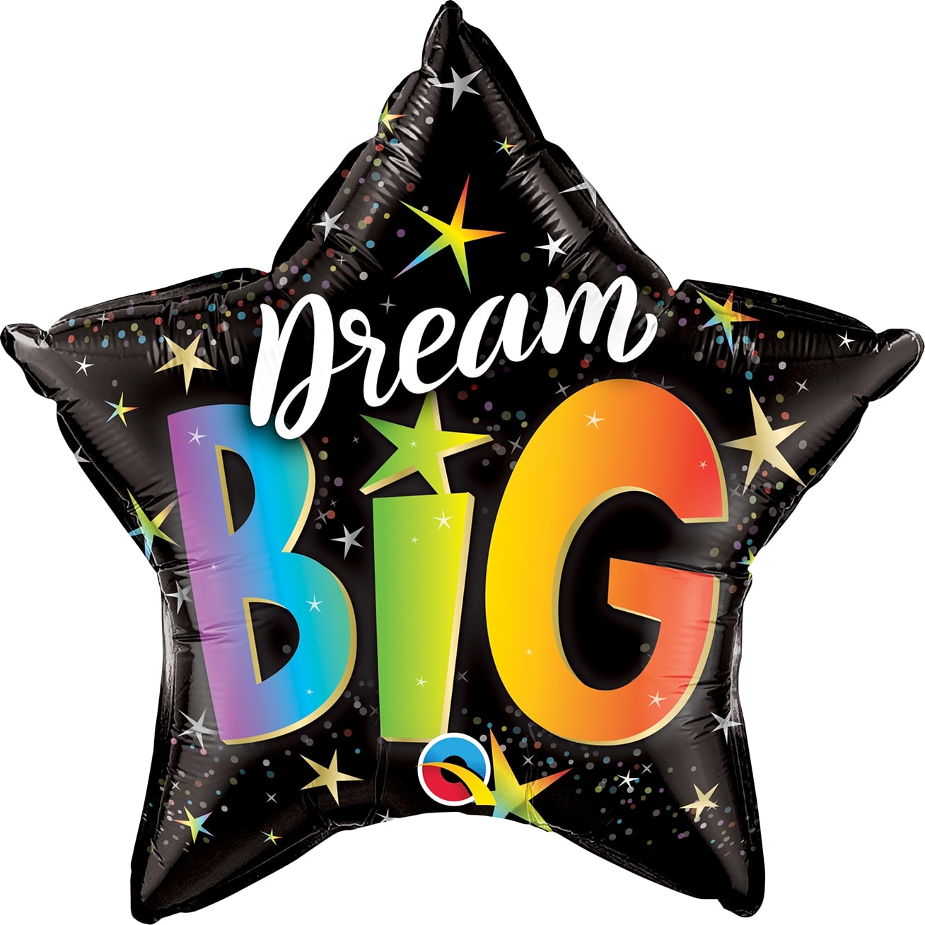 Μπαλόνι Φοιλ 20 Dream Big Rainbow Stars