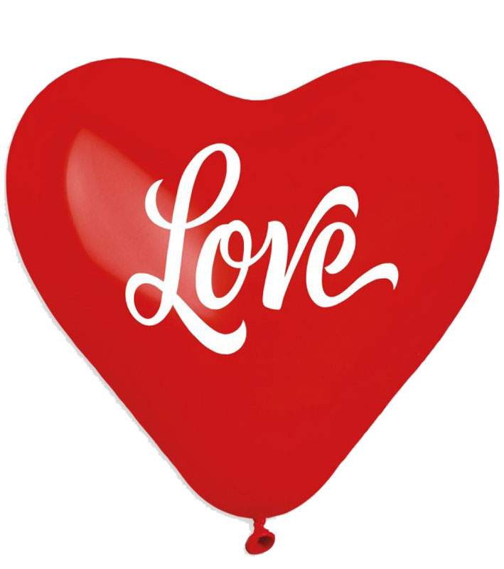 17" Μπαλόνι Καρδιά Love
