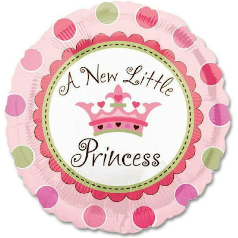 18'' Μπαλόνι "A new little Princess" Crown