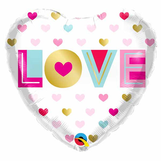 18'' Μπαλόνι αγάπης καρδιά 'love'