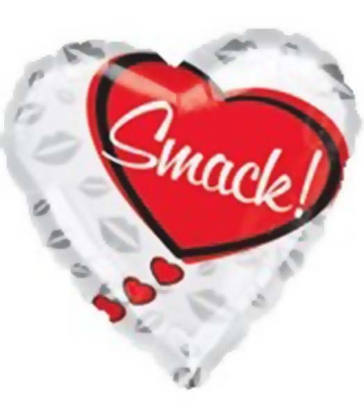 18'' Μπαλόνι αγάπης Καρδιά smack!