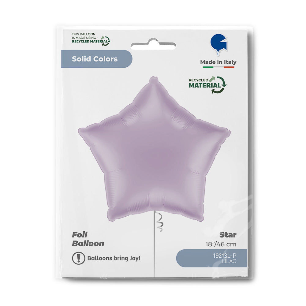 18'' Μπαλόνι Αστέρι Λιλά
