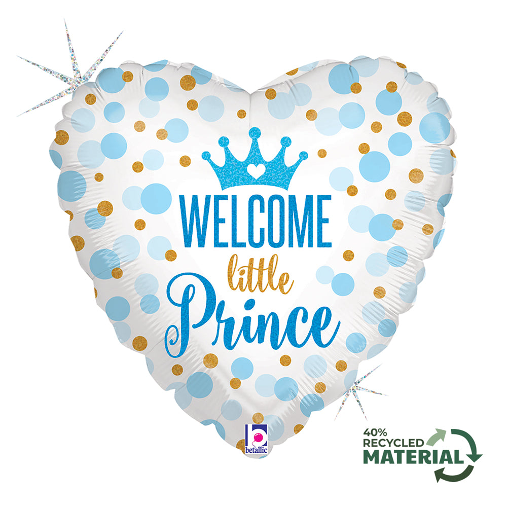18'' Μπαλόνι Γέννησης Καρδιά ''Little Prince''