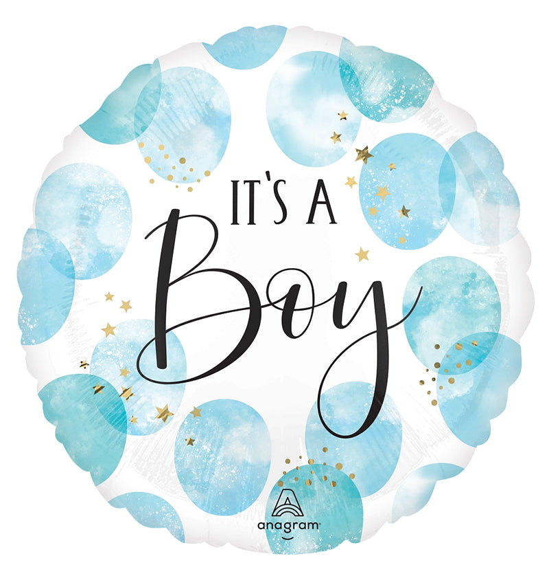 18'' Μπαλόνι It's A Boy Watercolor