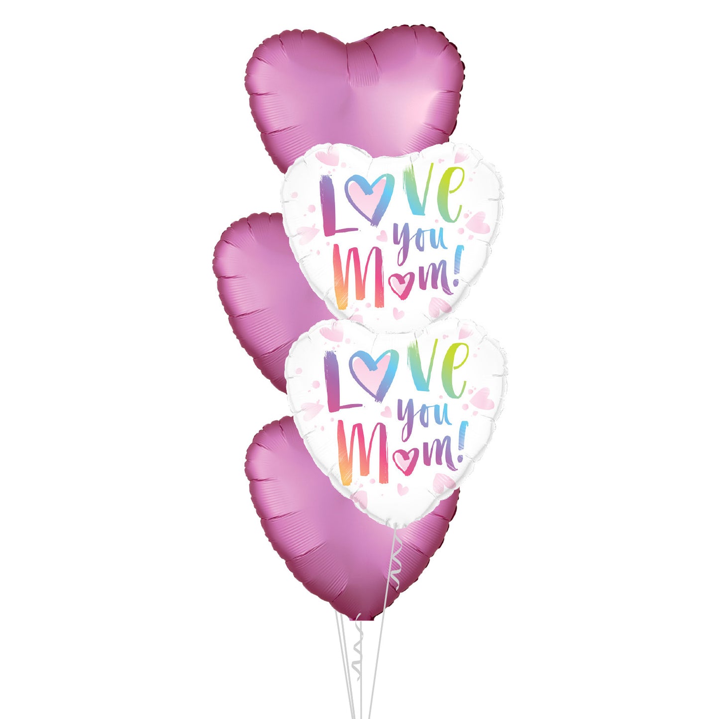 18'' Μπαλόνι Καρδιά Love You Mum watercolor