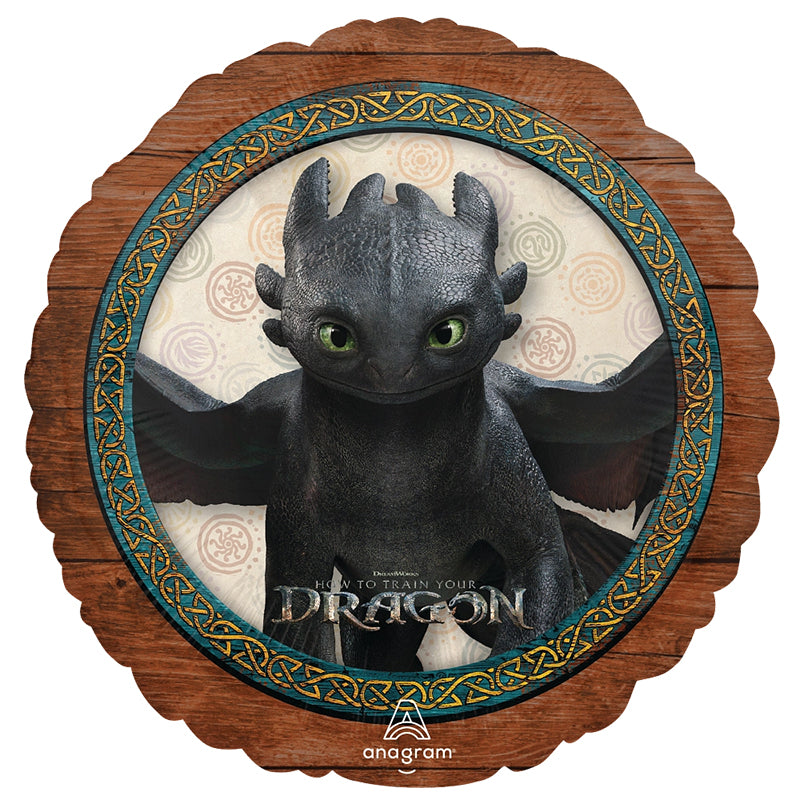 18'' Μπαλόνι Toothless - Πως να εκπαιδεύσετε το Δράκο σας