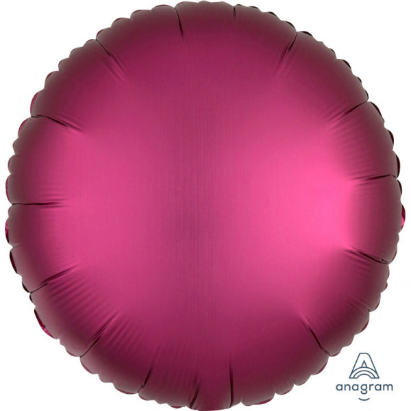 Μπαλόνι Φοιλ 17 Satin Luxe Pomegranate 43 εκ