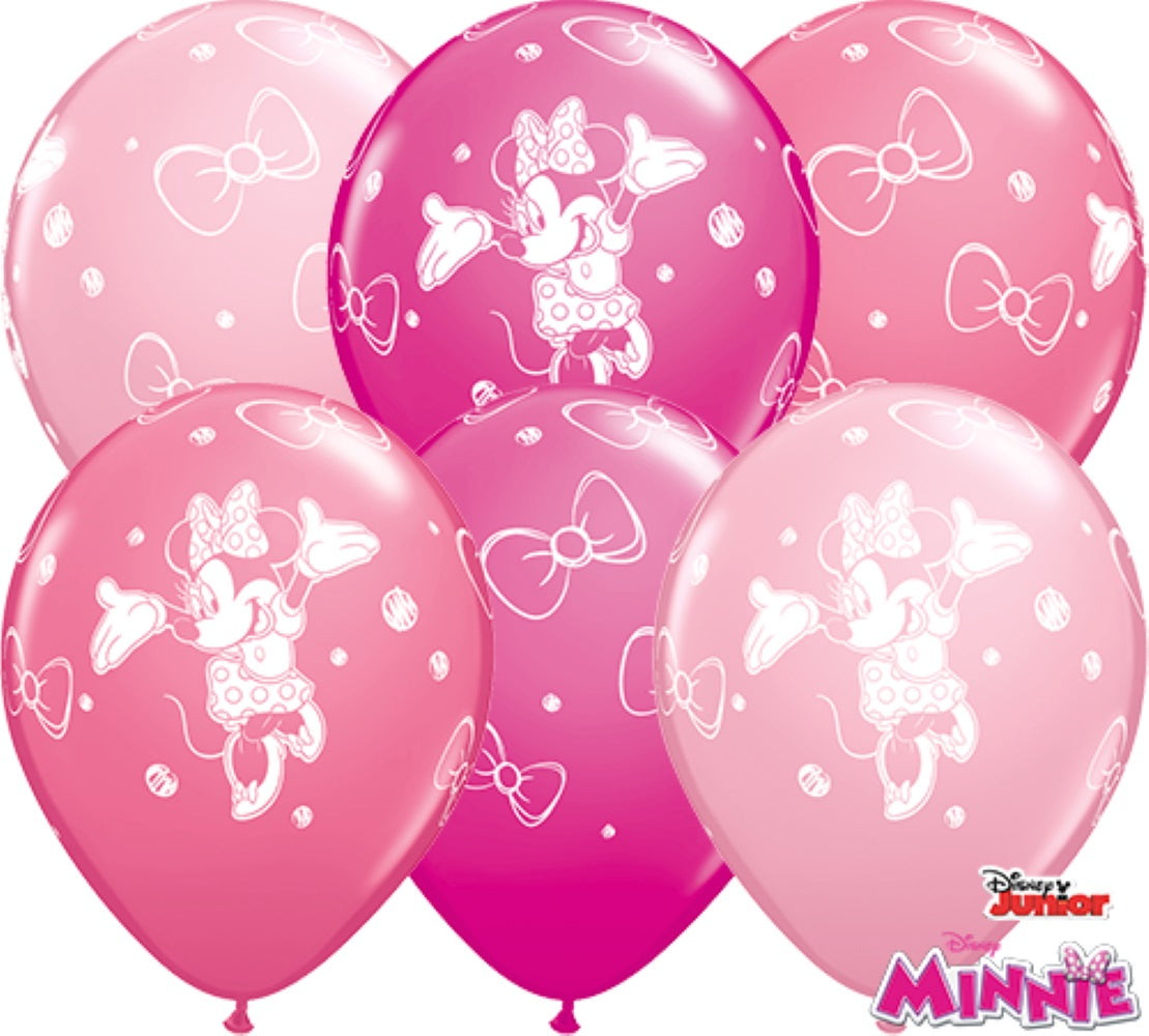 Μπαλ. Λατεξ 11 Minnie Mouse /25τεμ