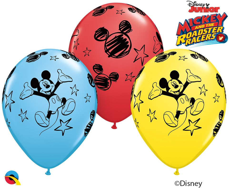 Μπαλ. Λατεξ 11 Mickey Mouse /25 τεμ